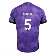 Liverpool Ibrahima Konate #5 Tredje Tröja 2023-24 Korta ärmar